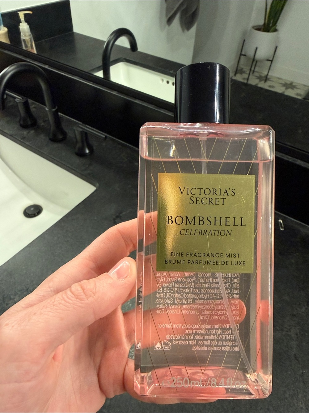 Victoria's Secret Bombshell Celebration Body Mist - Pink & Gold